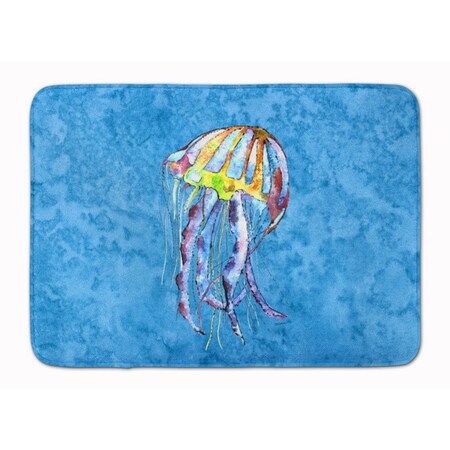 Carolines Treasures Jellyfish Machine Washable Memory Foam Mat 8682RUG